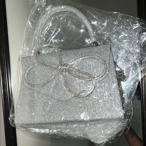 Elegant Silver Handbag